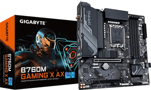 GIGABYTE B760M GAMING X AX Motherboard (Rev. 1.x) official product view 1