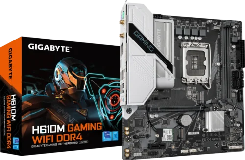GIGABYTE H610M GAMING WIFI DDR4 Motherboard (Rev. 1.0) official product view 1