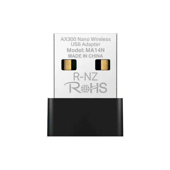 MERCUSYS MA14N AX300 Nano Wireless USB Adapter — manufacturer product image