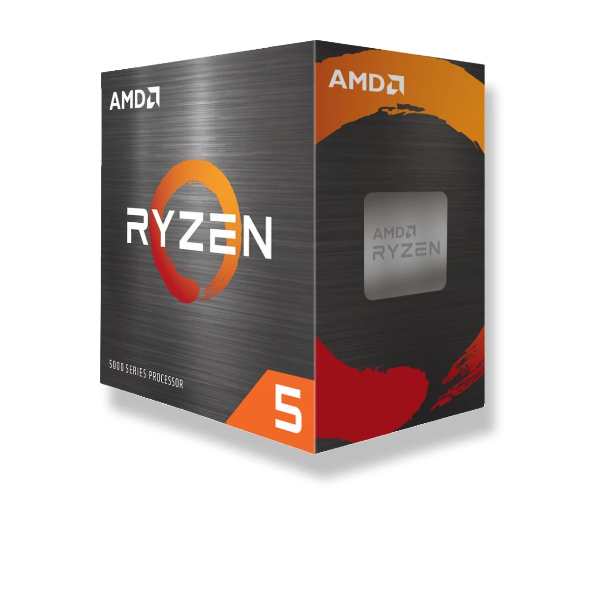 AMD Ryzen 5 5000 Series packaging illustration used by AMD for the Ryzen 5 5600XT