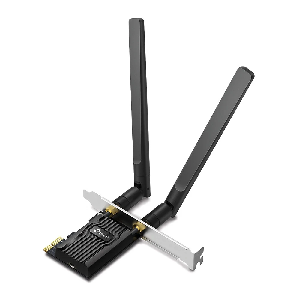 TP-Link Archer TX20E AX1800 Wi-Fi 6 Bluetooth 5.2 PCIe Adapter — manufacturer product image