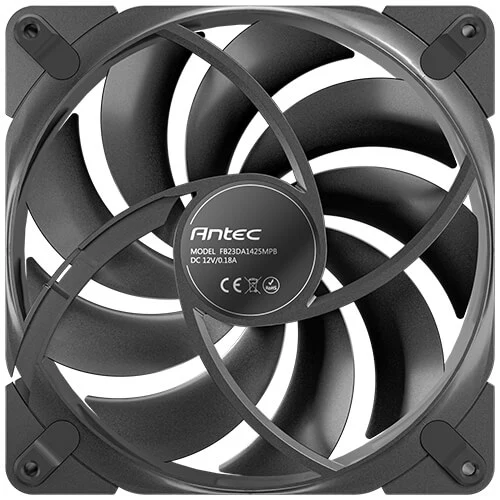 Antec Tranquil 140 140mm PWM Case Fan 3-Pack — manufacturer product view 3
