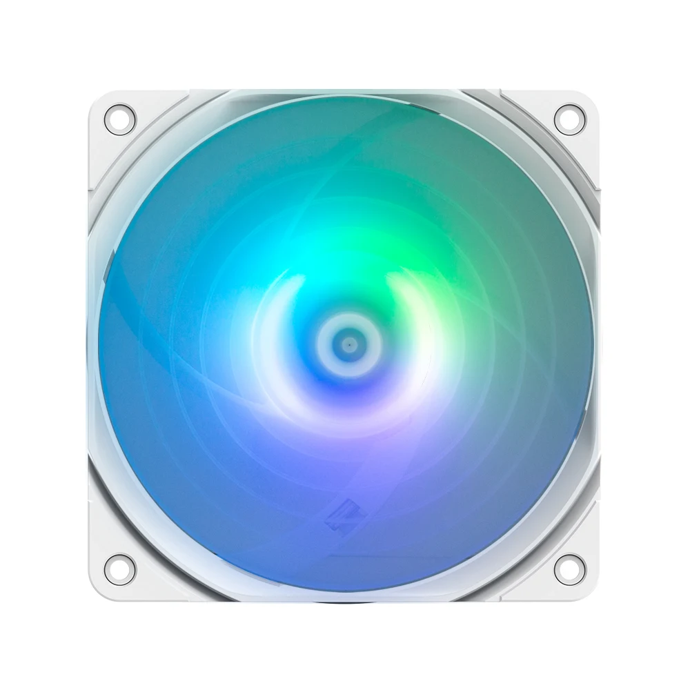 ZALMAN ZM-AF120R ARGB WHITE 120mm Reverse-Blade Case Fan — manufacturer product view 2